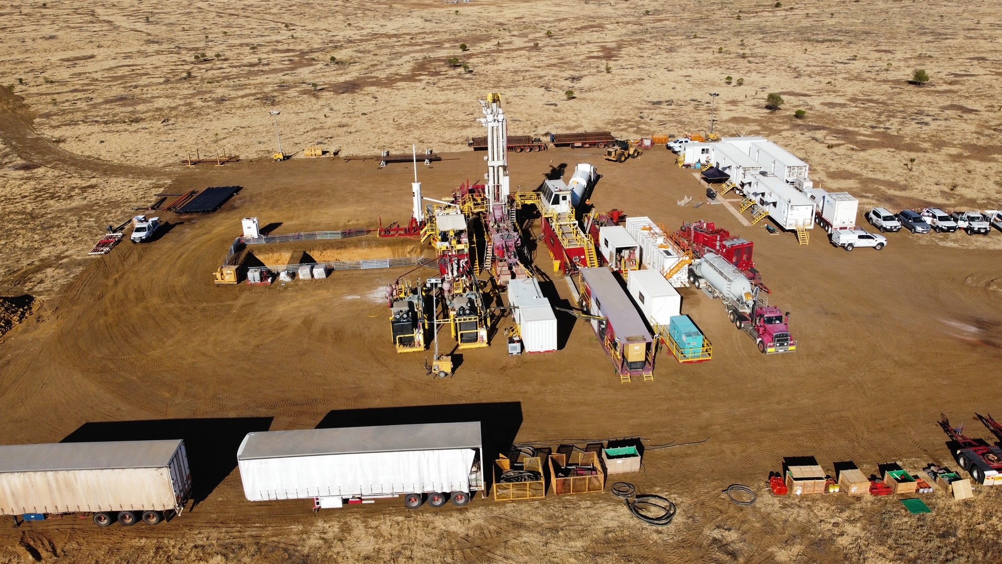 Drilling operations at Glenaras